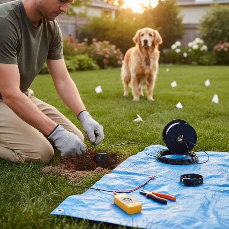 Electric Dog Fence Installation
