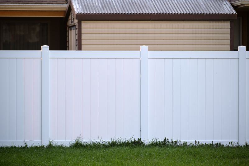 White Vinyl Privacy Fence